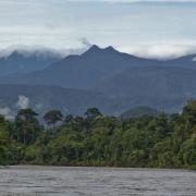 August river and Star Mts.