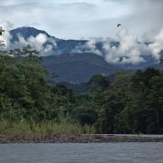 August river and Star Mts.