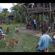Village meeting and discussion about research projects